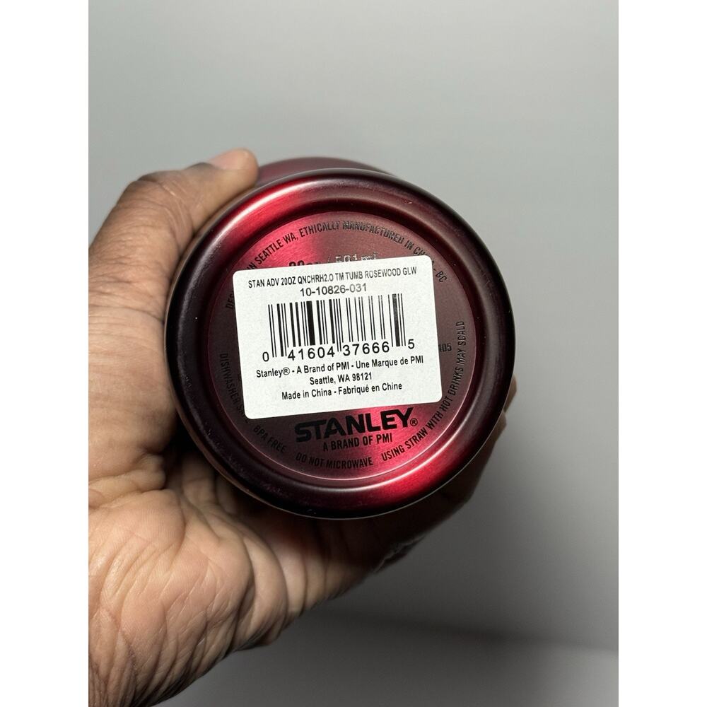 Stanley 2023 Limited Edition ROSEWOOD GLOW 20oz Tumbler BNWT - Picture 5 of 8